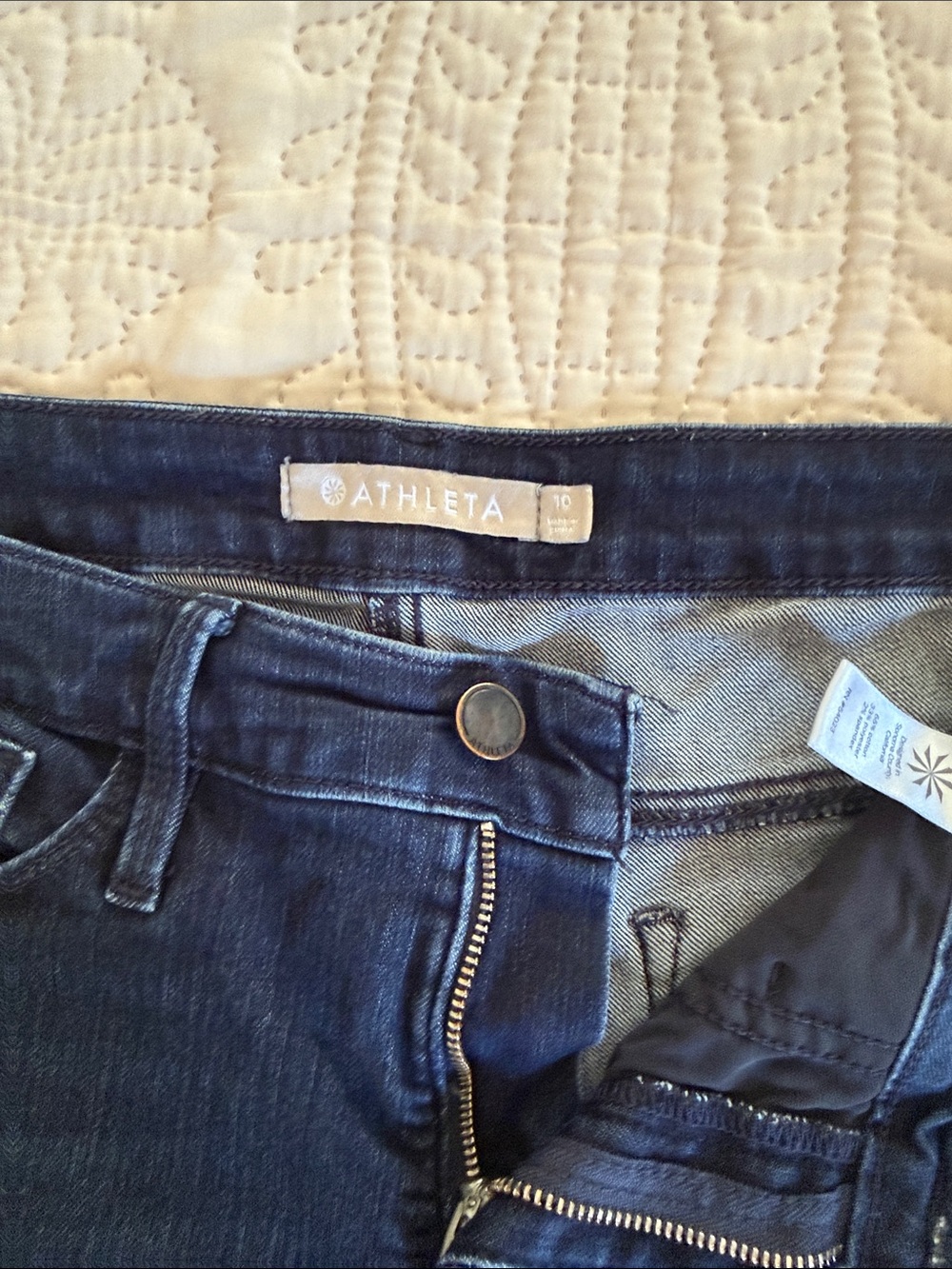 Athleta Women's Dark Indigo Skinny Jeans